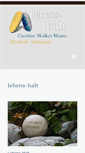Mobile Screenshot of lebens-halt.ch